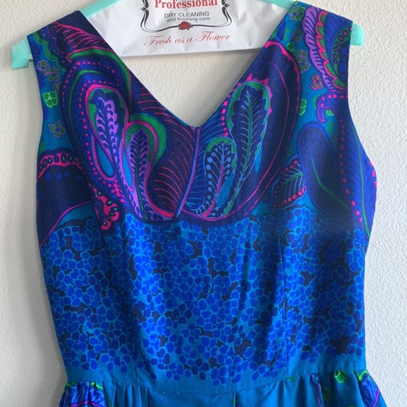 Vintage Alice Polynesian Fashions Sleeveless Jumpsuit - Picture 3 of 17